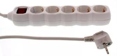 Prelungitor 5 prize 3m cu intrerupator 3xG1.5mmp Well foto