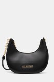 Love Moschino poseta culoarea negru, JC4048PP1