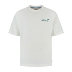 Formula 1 tricou de bărbați Legacy Graphic white F1 Team 2025 - L foto