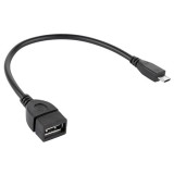 CABLU OTG USB A MAMA - MICRO USB TATA 20CM EuroGoods Quality, Oem