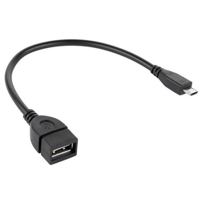 CABLU OTG USB A MAMA - MICRO USB TATA 20CM EuroGoods Quality foto