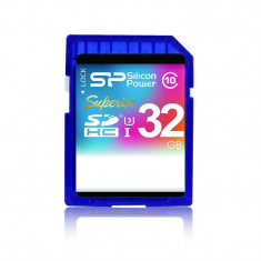 Card Silicon Power SDHC 32GB Clasa 10 UHS-1 U3 Superior foto