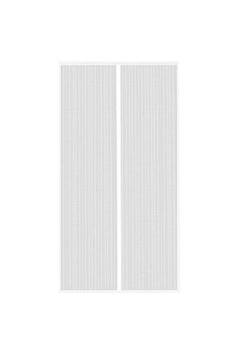 Plasă magnetică anti-insecte, lățime 80-100 cm, &amp;icirc;nălțime 210-220 cm, albă foto