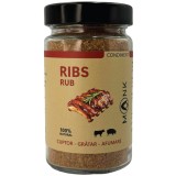 DRY RUB RIBS , Condiment pentru Coaste Fragede care Cad de pe Os MONK 240g