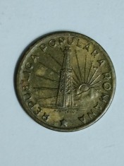 1 leu 1950 R.P.R.- aUNC, PIESA CU LUCIU foto