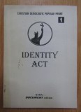 Identity Act/ Christian Democratic Popular Front