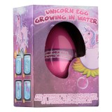 Jucărie Surpriză, Unicorn Egg Growing, Oul Crește &icirc;n Apă, Multicolor, 7.5 x 5.5 x 10.5 cm
