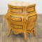 Comoda din lemn masiv cu furnir de artar CAT-Commode-74x66cm-AL