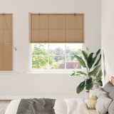 vidaXL Jaluzele și Rulouri pentru Fereastră Maro deschis 150 x 160 cm