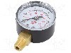Manometru, 0...10bar, PNEUMAT - M40R.PL010G18