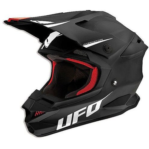 Casca motocross Ufo Interceptor Prime, fibra de carbon, negru, L Cod Produs: MX_NEW HE026L