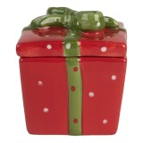 Cumpara ieftin Borcan decorativ ceramica multicolora 9x9x11 cm