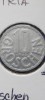 AUSTRIA 10 GROSCHEN 1955 VF, Europa, Aluminiu