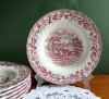 Set 6 Farfurii Vintage din Portelan Englezesc Myott- Country Life