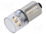 Lampă LED albă BA9S T10 130VDC 130VAC CML INNOVATIVE TECHNOLOGIES