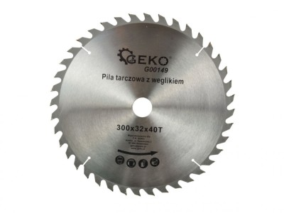 Disc circular pentru lemn 300x32x40T, Geko G00149 foto