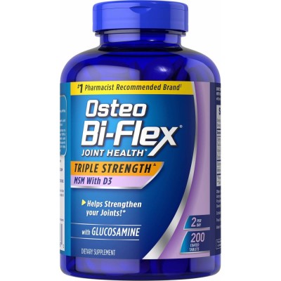 Supliment Articulatii, Osteo Bi-Flex, Glucozamina, MSM, VItamina D3, XXL, 200tb foto