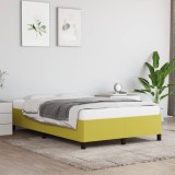 Cumpara ieftin Cadru de pat fără saltea, verde, 120x200 cm, textil
