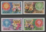 Nauru 1979 - Crăciun, flori, serie neuzata