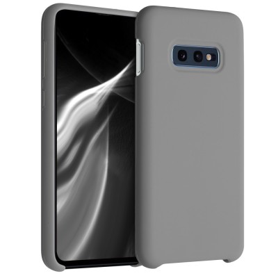 Husa pentru Samsung Galaxy S10e, Silicon, Gri, 47944.155 foto