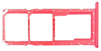 Suport SIM Samsung Galaxy A02s / A025 RED foto