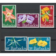 Barbados 1970 Mi 317/21 - Flori
