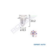 Clips tapiterie pentru ford/mini/volvo/mercedes 8.5x20.2mm - alb set 10 buc UNIVERSAL Universal