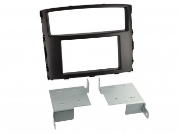 Kit rama 2-DIN RB Mitsubishi Pajero/Shogun 2014-&amp;gt; negru, 381200-21 foto