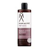 Cumpara ieftin Man Alive Black Suede Tonka - Gel de dus, 500 ml