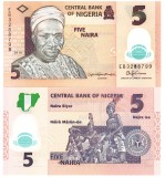 Nigeria 5 Naira 2016 P-38g UNC
