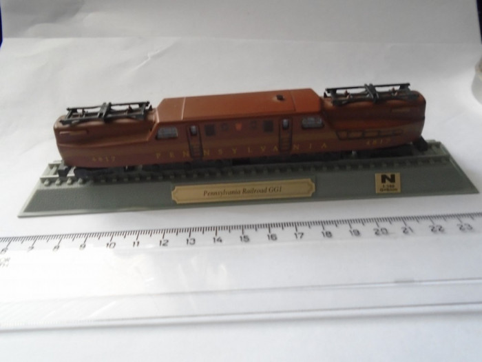 bnk jc Del Prado Pennsylvania Railroad Gg1 USA 1/160