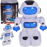 Robot interactiv inteligent cu LED-uri care dansează și luminează la 360&deg; &icirc;n ritmul muzicii, Plastic, Skleplolki