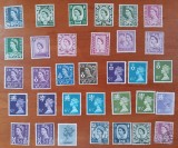 ANGLIA-&#039;&#039;UZUALE SI Regionale-vechi&#039;&#039; &gt;30val.dif.-MNH NESTAMP. -Calitate EXTRA, Nestampilat