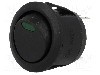 Intrerupator OFF-(ON), 2 pozitii, SPST, SCI - R13-112LF-02-BBG0-OD-L-3 foto
