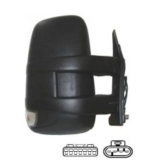 Oglinda usa exterioara Iveco Daily, 05.2014, partea Dreapta, reglare electrica; incalzit; scurt; sticla convexa; geam cromat; cu Lucas; Cu radio, foto