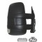 Oglinda usa exterioara Iveco Daily, 05.2006-07.2014, partea Dreapta, reglare electrica; incalzit; scurt; sticla convexa; geam cromat; cu Lucas; Cu ra