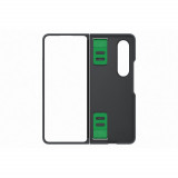 Husa de protectie Silicone Grip Cover pentru Samsung Galaxy Z Fold4, Negru