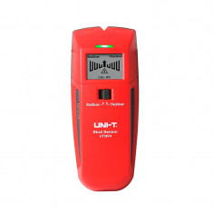 Detector lemn/metal UNI-T, 170 x 70.5 x 38.9 mm, 9 V, ecran LCD, fara contact