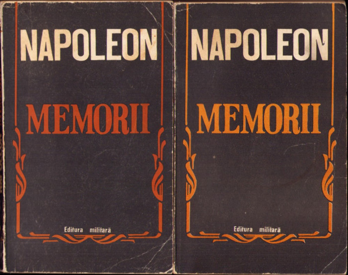 HST C3501 Napoleon, Memorii, volumul I și II, 1981