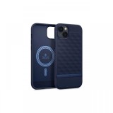 Husa iPhone 14 Spigen Caseology Parallax MagSafe Midnight Blue
