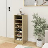 Pantofar, stejar sonoma, 31,5x35x90 cm, PAL
