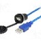 Conector {{Tip conector}}, piuli&amp;#355;a din spate, pt. montare pe panou, ENCITECH - 1310-1002-03