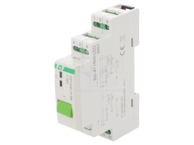 Releu Bistabil de Impulsuri NO 16A IP20 BIS-411BM-LED foto