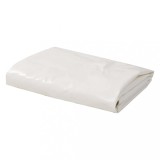 vidaXL Prelată 650 g/m&sup2; 4 x 8 m Alb