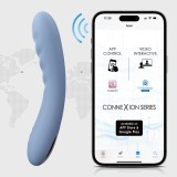 Cumpara ieftin Vibrator Smart Ava Neo, Bleu, 18.5 cm, Svakom