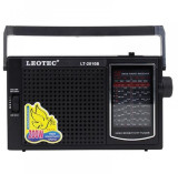 Radio portabil LEOTEC LT-2010 ,11 benzi FM/TV/MW/SW1-9, alimentare 220v si baterii