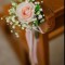 Inchiriere Decor elegant pentru scaune invitati sau bancute biserica