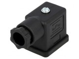 Conector cu Valvă Mufă Format B 11mm Mamă 3 PIN pe Cablu