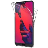 Husa Huawei P20 Pro Transparenta, GloMax TPU 360, Rezistenta Socuri, Praf si Zgarieturi