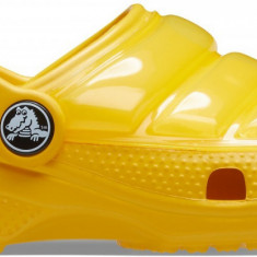 Saboti Crocs Kids' Classic Neo Puff Clog Galben - Canary